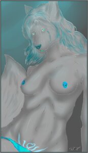 Rating: Questionable Score: 0 Tags: absurd_res anthro areola blindcoyote blue_clothing blue_markings blue_nipples blue_panties blue_underwear border breasts canid canine clothing e621 female gradient_background green_eyes green_tongue grey_background grey_body grey_border grey_skin hair hi_res highlights_(coloring) looking_at_viewer mammal markings nipples panties pose restricted_palette seductive simple_background solo stephen_scott_ii tail tattoo teal_background teal_highlights teal_nose tongue underwear User: bunchy7s