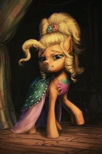 Rating: Safe Score: 0 Tags: 2014 2:3 apple_jewel_(mlp) applejack_(mlp) assasinmonkey blonde_hair clothed clothing digital_media_(artwork) digital_painting_(artwork) drag_(fashion) drag_queen dress e621 earth_pony equid equine eyebrows eyelashes female freckles friendship_is_magic fur gem green_eyes hair hasbro hi_res hooves horse inside jewelry long_hair looking_at_viewer mammal my_little_pony navel orange_body orange_fur painting_(artwork) pony smile solo standing teeth User: bunchy7s