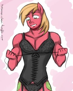 Rating: Safe Score: 0 Tags: 2013 4:5 anthro anthrofied big_macintosh_(mlp) biped blonde_hair clothed clothing corset crossdressing cutie_mark e621 earth_pony equid equine freckles friendship_is_magic green_eyes hair hasana-chan hasbro hi_res horse lingerie male mammal muscular muscular_anthro muscular_male my_little_pony panties pony solo standing topwear underwear User: bunchy7s Rating: Safe Score: 0 Tags: 2013 4:5 anthro anthrofied big_macintosh_(mlp) biped blonde_hair clothed clothing corset crossdressing cutie_mark e621 earth_pony equid equine freckles friendship_is_magic green_eyes hair hasana-chan hasbro hi_res horse lingerie male mammal muscular muscular_anthro muscular_male my_little_pony panties pony solo standing topwear underwear User: bunchy7s