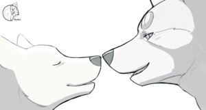 Rating: Safe Score: 0 Tags: 2014 ambiguous_gender blush canid canine canis canon_couple close-up digital_media_(artwork) domestic_dog duo e621 eyes_closed feral fur gin_(ginga) ginga_(series) greyscale headshot_portrait mammal metalfox monochrome open_mouth portrait sakura_(ginga) satomi_(ginga) side_view simple_background teeth white_background User: bunchy7s