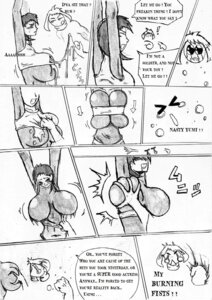 Rating: Explicit Score: 0 Tags: belly_punch bodysuit breast_grab breasts female nipple_penetration rule34 skin_tight spandex through_clothes yuuxxx User: bunchy7s