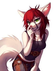 Rating: Safe Score: 0 Tags: 2012 anthro belt bottomwear breasts canid canine cleavage clothed clothing digital_media_(artwork) digital_painting_(artwork) dita_(cinnanom) e621 falvie female fennec_fox fox fully_clothed fur green_eyes hair long_hair looking_at_viewer mammal medium_breasts painting_(artwork) pants pink_nose portrait red_hair shaded shirt simple_background solo tail tank_top three-quarter_portrait topwear true_fox white_background white_body white_fur User: bunchy7s