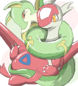 Rating: Safe Score: 0 Tags: 2011 amber_eyes ambiguous_gender blush claws coiling duo e621 feral generation_3_pokemon generation_5_pokemon green_body hug latias legendary_pokemon nintendo pokemon pokemon_(species) red_body red_eyes reptile scalie serpentine serperior simple_background snake white_background winte yellow_eyes User: bunchy7s