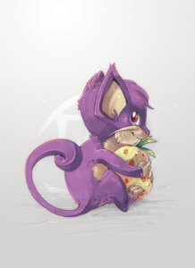 Rating: Safe Score: 0 Tags: ambiguous_gender berry chichiao claws e621 feral food fruit generation_1_pokemon hug looking_back mammal nintendo plant pokemon pokemon_(species) pokemon_berry rattata red_eyes rodent simple_background sitrus_berry sitting smile solo whiskers User: bunchy7s