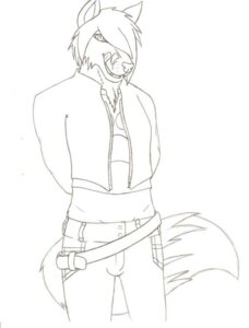 Rating: Safe Score: 0 Tags: alternative_fashion anthro belt black_and_white bulge canid canine clothed clothing crop_top e621 eimieejaxxon emo emo_haircut fox licking looking_at_viewer male mammal monochrome shirt sketch solo tail tongue tongue_out topwear trigger User: bunchy7s