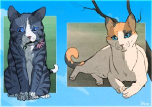 Rating: Safe Score: 0 Tags: ambiguous_gender blue_body blue_eyes blue_fur border calico_cat darkstripe4ever digital_media_(artwork) digital_painting_(artwork) digitigrade domestic_cat duo e621 felid feline felis feral flower full-length_portrait fur looking_at_viewer mammal painting_(artwork) plant portrait quadruped sad sky tabby_cat tail tree warriors_(book_series) white_border User: bunchy7s