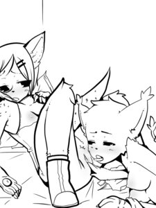 Rating: Explicit Score: 0 Tags: anthro breasts claws digimon digimon_adventure female female_only fur furry gatomon hikari_yagami monochrome multiple_females nude pussy rule34 toei_animation transformation vulva yuri User: bunchy7s