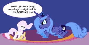 Rating: Safe Score: 0 Tags: 2011 blue_hair bronyboy crown cutie_mark detailed_background dialogue duo e621 english_text equid equine feathered_wings feathers female feral friendship_is_magic hair hasbro headgear hi_res horn long_hair mammal my_little_pony mythological_creature mythological_equine mythology pink_hair princess princess_celestia_(mlp) princess_luna_(mlp) quadruped royalty sibling_(lore) sister_(lore) sisters_(lore) tail text toony winged_unicorn wings young young_feral User: bunchy7s