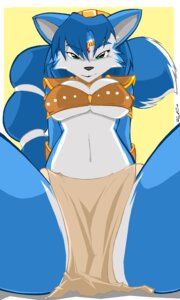 Rating: Questionable Score: 0 Tags: 3:5 anthro biped blue_body blue_fur blue_hair bottomwear breasts canid canine close-up clothing e621 female fluffy fluffy_tail fox fur green_eyes hair krystal_(star_fox) loincloth looking_at_viewer mammal navel nintendo shonuff sitting solo spread_legs spreading star_fox tail white_body white_fur User: bunchy7s Rating: Questionable Score: 0 Tags: 3:5 anthro biped blue_body blue_fur blue_hair bottomwear breasts canid canine close-up clothing e621 female fluffy fluffy_tail fox fur green_eyes hair krystal_(star_fox) loincloth looking_at_viewer mammal navel nintendo shonuff sitting solo spread_legs spreading star_fox tail white_body white_fur User: bunchy7s