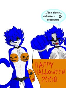 Rating: Questionable Score: 0 Tags: 2008 absurd_res anthro bodypaint breasts collar dmcfurry domestic_cat e621 felid feline felis female food fruit halloween hi_res holidays italian_text jack-o'-lantern mammal painted_breasts plant pumpkin pumpkin_breasts solo tail text translated trick-or-treating User: bunchy7s Rating: Questionable Score: 0 Tags: 2008 absurd_res anthro bodypaint breasts collar dmcfurry domestic_cat e621 felid feline felis female food fruit halloween hi_res holidays italian_text jack-o'-lantern mammal painted_breasts plant pumpkin pumpkin_breasts solo tail text translated trick-or-treating User: bunchy7s