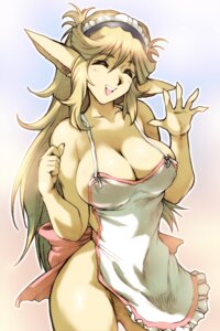 Rating: Questionable Score: 0 Tags: 2:3 5_fingers accessory apron apron_only band_accessory bangs big_breasts biped blonde_eyebrows blonde_hair breasts clothed clothing e621 elf eyebrows female fingers hair hair_accessory hairband hisahiko humanoid humanoid_pointy_ears light_body light_breasts light_ears light_face light_hair light_skin long_hair monotone_body monotone_breasts monotone_face monotone_hair monotone_skin mostly_nude multicolored_apron multicolored_clothing not_furry open_mouth pink_apron pink_clothing pink_tongue pointy_ears side_bangs simple_background skimpy small_waist solo spread_fingers teeth tongue two_tone_apron two_tone_clothing white_apron white_clothing yellow_body yellow_breasts yellow_ears yellow_face yellow_skin User: bunchy7s