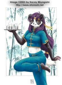 Rating: Safe Score: 0 Tags: 2005 anthro asian bamboo bamboo_pattern bear beverage blue_clothing clothing e621 female food giant_panda kacey low_res mammal solo tail tea text url User: bunchy7s