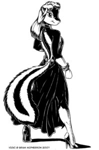 Rating: Safe Score: 0 Tags: 2007 anthro backless_clothing backless_dress biped black_and_white brian_mcpherson classy clothing dress e621 evening_gown female footwear halterneck high_heels mammal mephitid monochrome rear_view shoes skunk solo striped_skunk tail vicki_(brian_mcpherson) User: bunchy7s Rating: Safe Score: 0 Tags: 2007 anthro backless_clothing backless_dress biped black_and_white brian_mcpherson classy clothing dress e621 evening_gown female footwear halterneck high_heels mammal mephitid monochrome rear_view shoes skunk solo striped_skunk tail vicki_(brian_mcpherson) User: bunchy7s