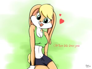 Rating: Safe Score: 0 Tags: 2011 anthro breasts chozan cleavage clothed clothing e621 english_text female green_eyes heart_symbol hi_res lagomorph leporid lola_bunny looking_at_viewer looney_tunes mammal medium_breasts rabbit skimpy solo text warner_brothers User: bunchy7s Rating: Safe Score: 0 Tags: 2011 anthro breasts chozan cleavage clothed clothing e621 english_text female green_eyes heart_symbol hi_res lagomorph leporid lola_bunny looking_at_viewer looney_tunes mammal medium_breasts rabbit skimpy solo text warner_brothers User: bunchy7s