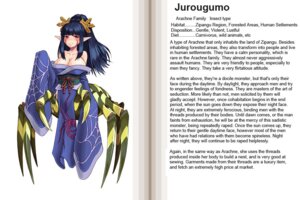 Rating: Questionable Score: 0 Tags: 2009 3:2 arachne arachnid arachnid_taur arthropod arthropod_taur asian_mythology black_hair breasts cleavage clothed clothing collarbone e621 east_asian_mythology english_text european_mythology female front_view greek_mythology hair hard_translated humanoid_pointy_ears humanoid_taur information japanese_mythology jorogumo kenkou_cross long_hair monster_girl_(genre) monster_girl_profile mythology pointy_ears simple_background solo species_sheet spider spider_taur taur text third-party_edit translated translation_edit unavailable_at_source yokai User: bunchy7s