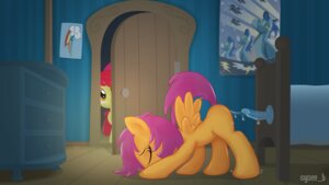 Rating: Explicit Score: 0 Tags: 16:9 apple_bloom_(mlp) bed bedroom bodily_fluids dildo duo e621 earth_pony equid equine eyes_closed feathered_wings feathers female feral friendship_is_magic fur furniture genital_fluids hair hasbro horse inside looking_at_another mammal masturbation my_little_pony mythological_creature mythological_equine mythology nude orange_body orange_feathers orange_fur peeping pegasus pink_hair pony raised_tail scootaloo_(mlp) sex_toy syoee_b tail vaginal vaginal_fluids vaginal_masturbation voyeur widescreen wing_boner wings yellow_body yellow_fur young young_feral User: bunchy7s Rating: Explicit Score: 0 Tags: 16:9 apple_bloom_(mlp) bed bedroom bodily_fluids dildo duo e621 earth_pony equid equine eyes_closed feathered_wings feathers female feral friendship_is_magic fur furniture genital_fluids hair hasbro horse inside looking_at_another mammal masturbation my_little_pony mythological_creature mythological_equine mythology nude orange_body orange_feathers orange_fur peeping pegasus pink_hair pony raised_tail scootaloo_(mlp) sex_toy syoee_b tail vaginal vaginal_fluids vaginal_masturbation voyeur widescreen wing_boner wings yellow_body yellow_fur young young_feral User: bunchy7s