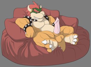 Rating: Explicit Score: 0 Tags: 2012 3_toes alpha_channel anthro balls bean_bag biped bodily_fluids bowser claws collar cum e621 erection feet genital_fluids genitals hair hindpaw horn koopa looking_at_viewer lying male mario_bros nintendo nude on_back overweight overweight_anthro overweight_male paws penis plantigrade precum reptile scalie simple_background sitting slightly_chubby smile soles solo spikes tail teeth toe_claws toes unvext User: bunchy7s