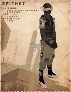 Rating: Safe Score: 0 Tags: 2008 anthro armband balaclava black_balaclava boots canid canine canis clothing e621 english_text epithet eyewear footwear goggles green_eyes j_axer male mammal mask military military_uniform shoes solo straps tail text uniform wolf User: bunchy7s