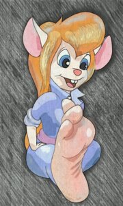 Rating: Safe Score: 0 Tags: anthro barefoot biped chip_'n_dale_rescue_rangers coveralls disney e621 feet female flexing_toes foot_focus gadget_hackwrench hi_res hindpaw ivanpost mammal mouse murid murine paws plantigrade rodent soles solo toe_wiggle toes traditional_media_(artwork) User: bunchy7s