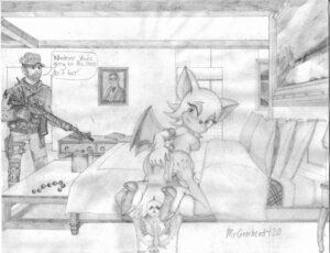 Rating: Explicit Score: 0 Tags: anthro bat breasts call_of_duty call_of_duty_modern_warfare character_request clothes crossover female fur furry gun human indoors interspecies john_mactavish male monochrome mrgearhead420 multiple_males nipples nude rouge_the_bat rule34 sega soap_(modern_warfare_2) sonic_(series) sonic_the_hedgehog_(series) straight weapon User: bunchy7s