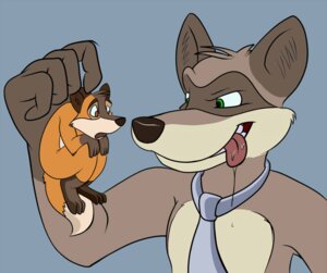 Rating: Questionable Score: 0 Tags: accessory anthro canid canine duo e621 fender fox furaffinity green_eyes hybrid imminent_vore jym larger_male macro male male/male male_pred male_prey mammal mascot micro necktie rockk size_difference smaller_male tail tongue User: bunchy7s