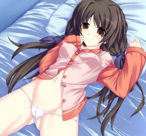 Rating: Questionable Score: 0 Tags: black_hair bottomless brown_eyes buresu cameltoe female lying memories_off memories_off_2nd on_back panties pussy rule34 shirakawa_hotaru underwear User: bunchy7s