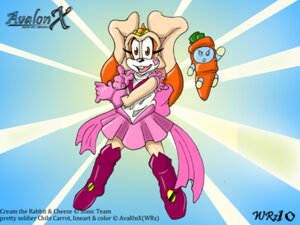 Rating: Questionable Score: 0 Tags: 4:3 amber_eyes anthro aval0nx boots carrot chao_(sonic) cheese_the_chao clothing cream_the_rabbit dress duo e621 english_text female food footwear lagomorph leporid looking_at_viewer mammal plant rabbit sega shoes sonic_the_hedgehog_(series) text vegetable young User: bunchy7s