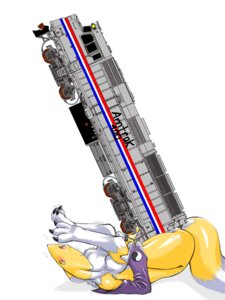 Rating: Explicit Score: 0 Tags: 3:4 amtrak anal anthro anus armwear bandai_namco biped blush bodily_fluids breasts bridal_gauntlets canid canine claws clothing colored countershading curled_up digimon digimon_(species) digital_media_(artwork) digitigrade drooling e621 electro-motive_diesel emd_f40 english_text eyes_closed facial_markings female female_anthro fur genital_fluids grandfathered_content head_markings hi_res humor improvised_dildo improvised_sex_toy it'll_never_fit locomotive macro macro_anthro macro_female mammal markings masturbation meme mostly_nude multicolored_body multicolored_fur open_mouth renamon saliva shaking simple_background solo symbol symbol_on_clothing tail text third-party_edit train trembling two_tone_body two_tone_fur unknown_artist vaginal vaginal_fluids vaginal_masturbation vehicle vehicle_insertion what white_background white_body white_fur yellow_body yellow_fur yin_yang User: bunchy7s
