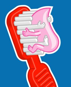 Rating: Explicit Score: 0 Tags: ambiguous_gender christoph_niemann humor inanimate rule34 tagme toothbrush toothpaste User: bunchy7s