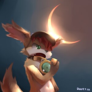 Rating: Safe Score: 0 Tags: 1:1 2009 anthro canid canine caninu canis clothing collar countershading cyberconnect2 dated domestic_dog e621 eclipse fangs fur green_eyes hair hat headgear headwear kemono little_tail_bronx male mammal mamoru-kun mamoru-kun_(series) moon navel nude red_hair solo tail tan_body tan_fur teeth whistle_(object) whistle_around_neck young young_anthro young_male 紺三郞 User: bunchy7s