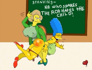 Rating: Explicit Score: 0 Tags: 20th_century_studios accurate_art_style ass clothes color edna_krabappel female female_only handprint human indoors marge_simpson multiple_females multiple_girls rule34 spanking tagme the_simpsons violence yellow_body yellow_skin yuri User: bunchy7s