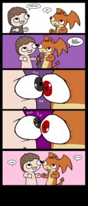 Rating: Questionable Score: 0 Tags: bandai_namco black_eyes bodily_fluids comic crying darkdoomer dialogue digimon digimon_(species) duo e621 english_text fsjal head_wings hi_res human i_came male male/male mammal membrane_(anatomy) membranous_wings meme nude patachu patamon pink_background purple_background red_eyes simple_background speech_bubble tail tears text unusual_wing_placement what white_background wings User: bunchy7s