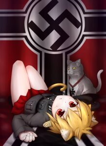 Rating: Safe Score: 0 Tags: bottomwear clothed clothing cross crossdressing domestic_cat duo e621 felid feline felis femboy feral flag insignia iron_cross kinniku590 looking_at_viewer male mammal medal nazi nazi_flag schutzstaffel skimpy skirt ss_insignia swastika tail world_war_2 User: bunchy7s Rating: Safe Score: 0 Tags: bottomwear clothed clothing cross crossdressing domestic_cat duo e621 felid feline felis femboy feral flag insignia iron_cross kinniku590 looking_at_viewer male mammal medal nazi nazi_flag schutzstaffel skimpy skirt ss_insignia swastika tail world_war_2 User: bunchy7s
