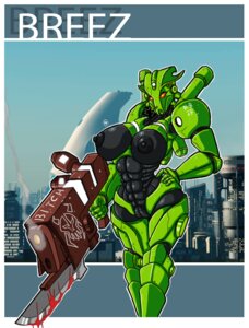 Rating: Explicit Score: 0 Tags: abs armor bayonet big_breasts blood bodily_fluids breasts e621 female genitals gun hero_factory knife lego lordstevie machine muscular muscular_female natalie_breez nipples not_furry nude outside ranged_weapon robot solo unconvincing_armor vulva weapon User: bunchy7s