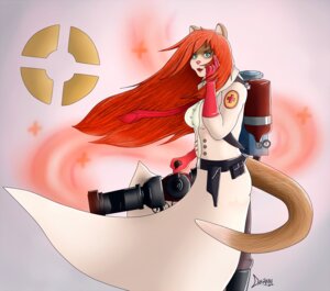 Rating: Safe Score: 0 Tags: 2012 clothing domestic_ferret e621 female fuzzikayu green_eyes hair looking_at_viewer mammal medic_(team_fortress_2) mustelid musteline red_hair solo tail team_fortress_2 true_musteline valve valve_corporation weasel User: bunchy7s