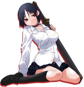Rating: Explicit Score: 0 Tags: ao_ume breasts choker female footwear katana original rule34 socks sword weapon User: bunchy7s