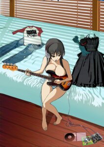 Rating: Questionable Score: 0 Tags: akg barefoot bass_guitar bed big_breasts black_hair breast_press breasts casual casual_nudity casual_topless cd clothes clothes_on_bed clothing don't_say_lazy electric_guitar erect_nipples female female_only guitar headphones highres human human_only instrument k-on! kamitsuki_manmaru large_breasts long_hair mio_akiyama_(k-on!) musical_instrument nipples nonsexual nonsexual_nudity nudist pale_skin panties playing_instrument pussy raglan_sleeves rule34 sitting solo striped striped_panties topless underwear User: bunchy7s