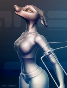 Rating: Safe Score: 0 Tags: 2011 3d_(artwork) android anthro breasts butt canid canine digital_media_(artwork) e621 female fox machine mammal robot science science_fiction sculptris_(artwork) solo technology vulpesco yellow_eyes User: bunchy7s