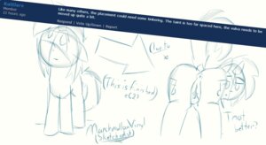 Rating: Explicit Score: 0 Tags: 2013 butt comment cutie_mark e621 english_text equid equine female feral friendship_is_magic hasbro horse illusiveelusive mammal marshmallowvinyl my_little_pony pony quadruped sketch solo tail text vinyl_scratch_(mlp) User: bunchy7s