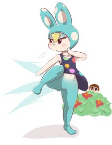 Rating: Questionable Score: 0 Tags: 2013 animal_crossing anthro balooga being_watched blush bottomless brown_hair clothed clothing duo e621 female francine_(animal_crossing) hair hi_res human lagomorph leporid looking_at_another male mammal navel nintendo rabbit raised_leg simple_background spread_legs spreading villager_(animal_crossing) User: bunchy7s