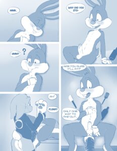 Rating: Explicit Score: 0 Tags: 0r0 anthro balls big_penis blue_and_white blush buster_bunny butt cherry_cola_(comic) comic dialogue digital_media_(artwork) duo e621 english_text erection genitals hi_res humanoid_genitalia humanoid_penis lagomorph leporid male male/male mammal monochrome multiple_scenes nude penis rabbit seth-iova sex text tiny_toon_adventures warner_brothers young young_anthro young_male User: bunchy7s