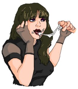 Rating: Explicit Score: 0 Tags: 1boy 1girls blue_eyes brown_hair chunk clothed color cum cum_in_mouth cum_string disembodied_penis erection female fingerless_gloves gloves handjob light-skinned_female light-skinned_male light_skin long_hair male medium_penis penis red_lipstick rule34 solo_focus straight uncensored white_background User: bunchy7s