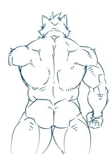 Rating: Questionable Score: 0 Tags: anthro back_muscles biceps big_muscles biped butt dandoo dard digital_media_(artwork) drakuun e621 faceless_character faceless_male felid fur line_art male mammal muscular muscular_anthro muscular_male nude pantherine rear_view simple_background solo standing tiger white_background User: bunchy7s