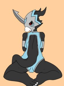 Rating: Questionable Score: 0 Tags: 3:4 anthro backless_clothing backless_swimsuit bandai_namco black_body black_skin butt camel_toe clothing digimon digimon_(species) e621 fan_character female flamedramon hi_res horn inctastic one-piece_swimsuit open-back_swimsuit red_eyes reena simple_background solo swimwear tail User: bunchy7s