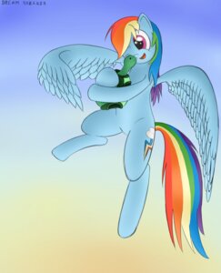 Rating: Safe Score: 0 Tags: 2013 blue_body blue_feathers blue_fur cutie_mark dream_breaker duo e621 equid equine feathered_wings feathers female feral friendship_is_magic fur hair hasbro hi_res mammal multicolored_hair multicolored_tail my_little_pony mythological_creature mythological_equine mythology open_mouth pegasus rainbow_dash_(mlp) rainbow_hair rainbow_tail reptile scalie smile tail tank_(mlp) turtle wings User: bunchy7s