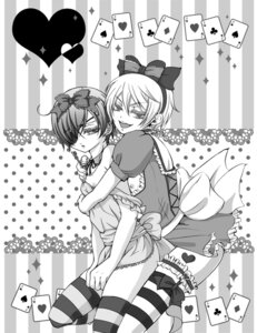 Rating: Questionable Score: 0 Tags: 2boys alice_in_wonderland alois_trancy bottomless ciel_phantomhive cosplay costume crossdressing fairy_tales femboy kuroshitsuji literature male monochrome multiple_boys multiple_males public_domain rule34 thighhighs trap User: bunchy7s Rating: Questionable Score: 0 Tags: 2boys alice_in_wonderland alois_trancy bottomless ciel_phantomhive cosplay costume crossdressing fairy_tales femboy kuroshitsuji literature male monochrome multiple_boys multiple_males public_domain rule34 thighhighs trap User: bunchy7s