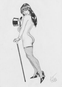 Rating: Explicit Score: 0 Tags: 2010 armwear artist_name ass breasts cane carla_torres clothing covering_breasts dark_footwear dark_hair dark_hat dark_headwear dark_shoes dc dc_comics female female_only fishnet_stockings footwear full_body gloves greyscale hat headwear high_heels holding_cane holding_hat holding_headwear holding_object human light_armwear light_clothing light_eyes light_gloves light_skin looking_aside looking_at_viewer medium_hair monochrome mostly_nude pose realistic rule34 shoes side_view simple_background solo standing stockings straight_hair white_background zatanna User: bunchy7s