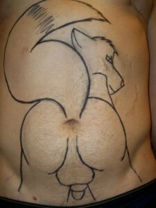 Rating: Explicit Score: 0 Tags: 2010 3:4 4x4husky anthro ass_up backsack balls belly black_bottomwear black_clothing body_art body_hair bottomwear clothing e621 erection genitals grandfathered_content human humanoid_genitalia humanoid_penis looking_at_viewer looking_back male mammal marker_(artwork) markings mole_(marking) navel nude penis photography_(artwork) raised_tail real rear_view scar solo tail tan_body tan_skin torso_shot traditional_media_(artwork) underwear User: bunchy7s