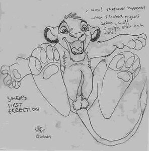 Rating: Explicit Score: 0 Tags: balls cub disney feline feral feral_only furry furry_only lion male male_cub male_only penis rule34 simba tagme testicles the_lion_king User: bunchy7s