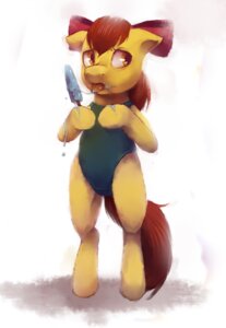 Rating: Explicit Score: 0 Tags: apple_bloom_(mlp) bow earth_pony equine female feral friendship_is_magic horse my_little_pony one-piece_swimsuit pony railgunner rule34 smooth_skin swimsuit tagme User: bunchy7s